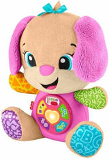 Fisher-Price Laugh & Learn Plyšová hračka JFD35 se Smart Stage pro děti od 6 měsíců, vícejazyčná verze: italština, španělština, portugalština, angličtina, hračky JFD35 Bebe Naty Shop Výchozí název