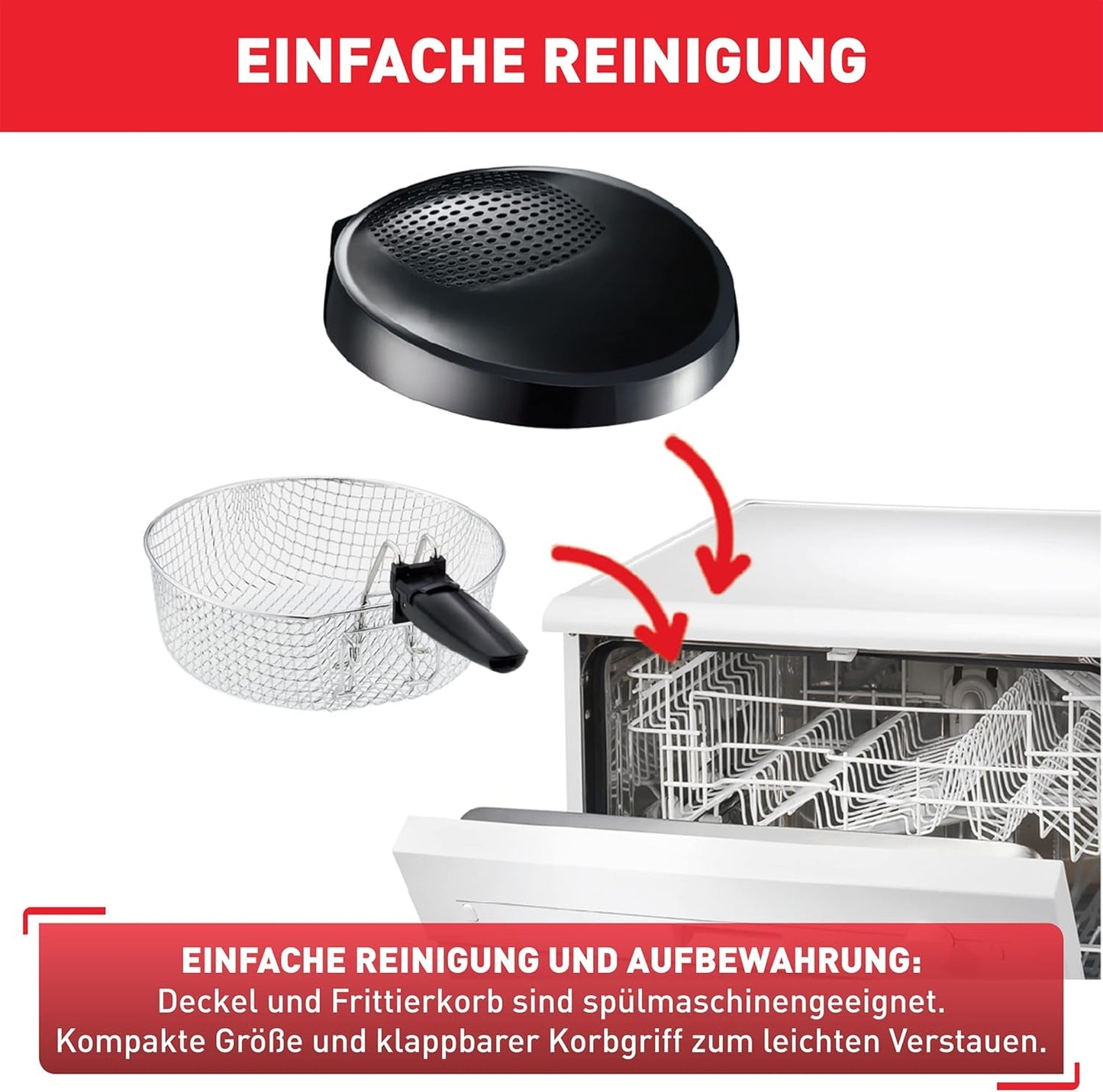 Fritéza Tefal Maxi Fry, technologie Cool Wall, 1,2 kg, nastavitelný termostat Spotřebiče Naty Shop