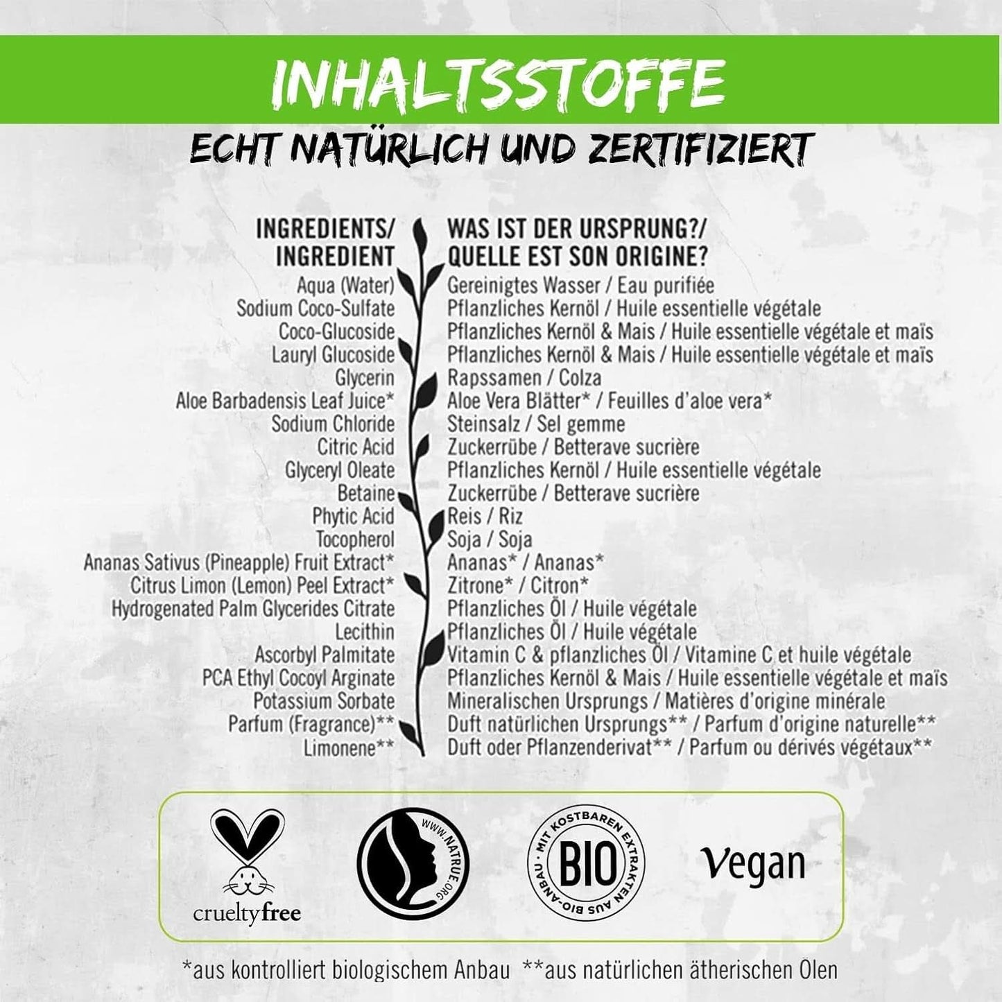 SANTE Natural Cosmetics Osvěžující sprchový gel s citrusovou vůní, 950 ml Sprcha a koupel Naty Shop