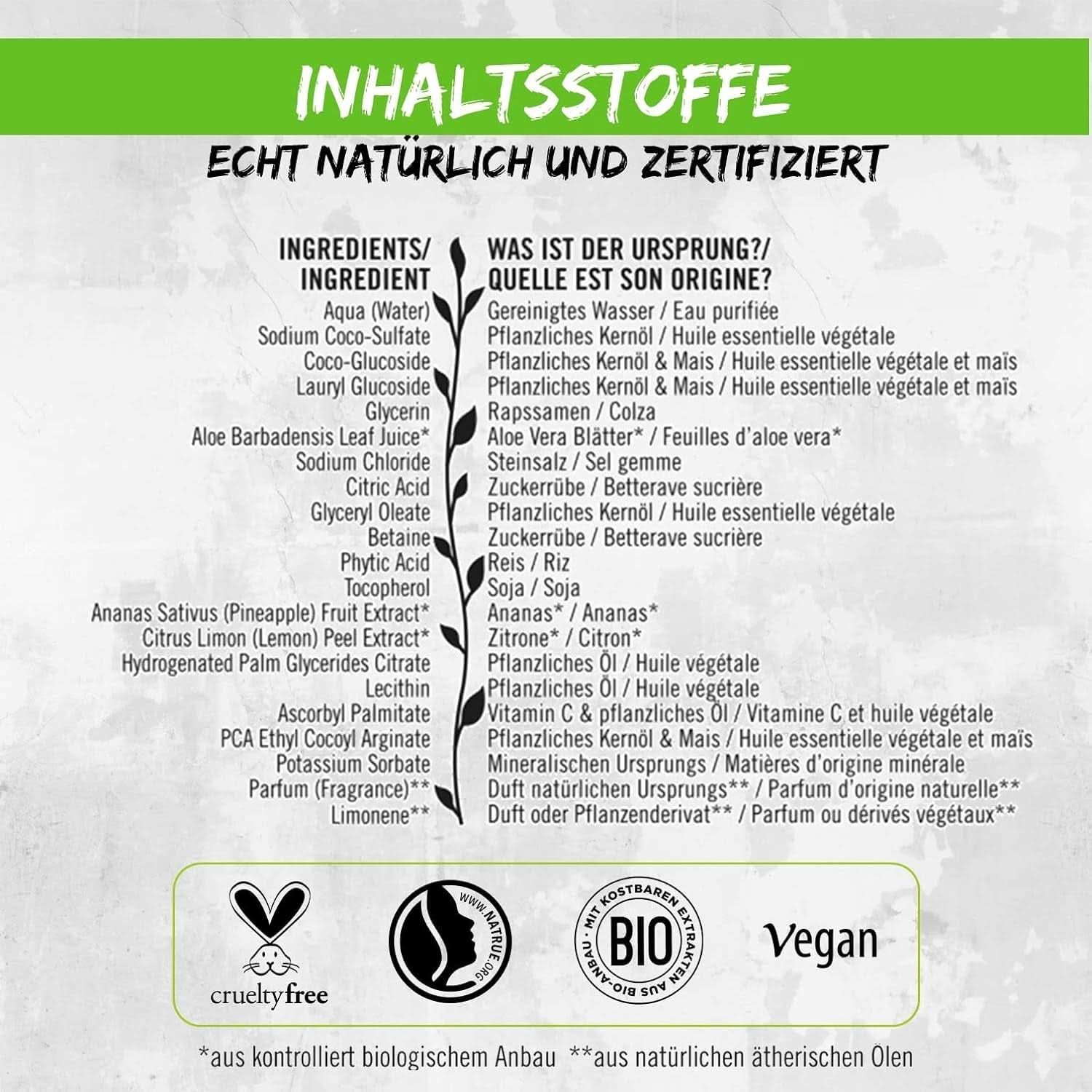 SANTE Natural Cosmetics Osvěžující sprchový gel s citrusovou vůní, 950 ml Sprcha a koupel Naty Shop