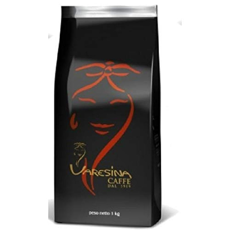 Zrnkové espresso Varesina Caffé Plata | Espresso káva s obzvláště plnou a silnou vůní | 60% Arabica, 40% Robusta | Baristická kvalita | Celá zrna