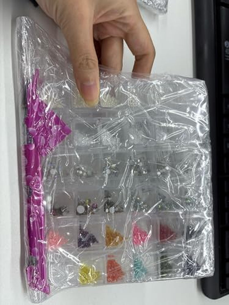 Harz Strasssteine ​​​​4200ks Strass Kristalle 1Mm-5Mm Gemischte Kinder Bastelsachen Kit Mit Strass Mit Picking Pinzette Und Stift Für DIY Nägel Kleidung Kunsthandwerk Gemischt Becher Party (A)