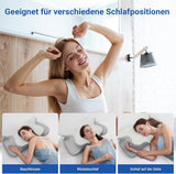 NVKHG polštář z paměťové pěny Ergonomický polštář na hlavu polštář na krk, polštář na hlavu z paměťové pěny pro boční, zádový a žaludeční spánek pro zlepšení kvality spánku, 60x41x13/11 cm krční ortopedické polštáře Naty Shop
