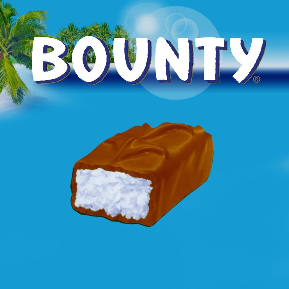 Bounty Čokoládové tyčinky Kokosová čokoládová příchuť 24 tyčinek v balení (24 x 57 g)