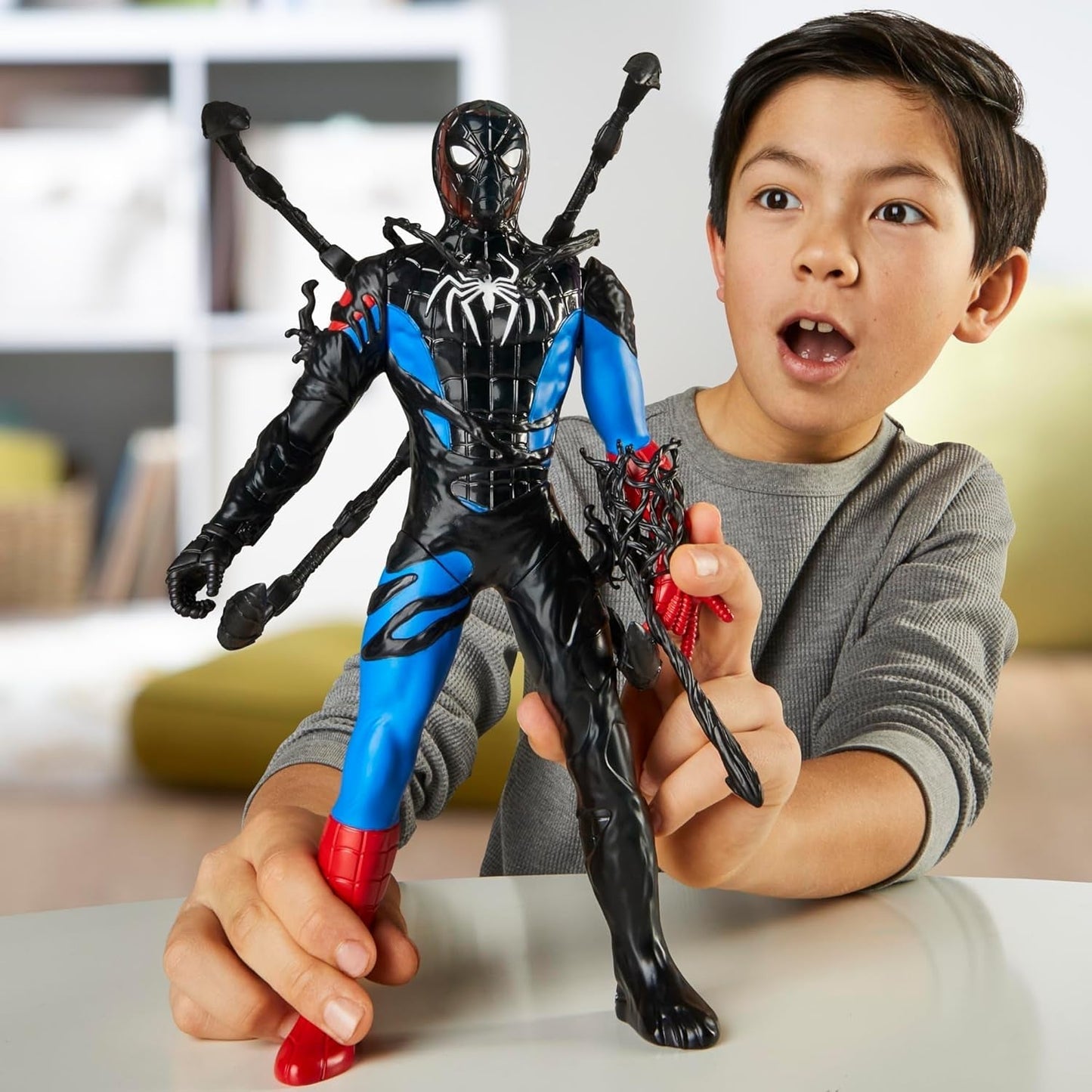 Akční figurka Marvel Spider-Man Venomversus Spider-Man Color Changer s příslušenstvím Akční figurky Naty Shop