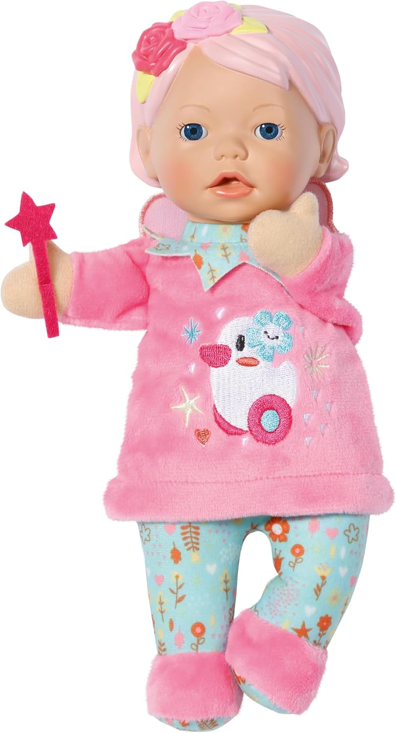 Panenka BABY born pro miminka Fee Soft Body s kapsami na prsty na pažích 26cm vysoká maňáska 834695 Zapf Creation