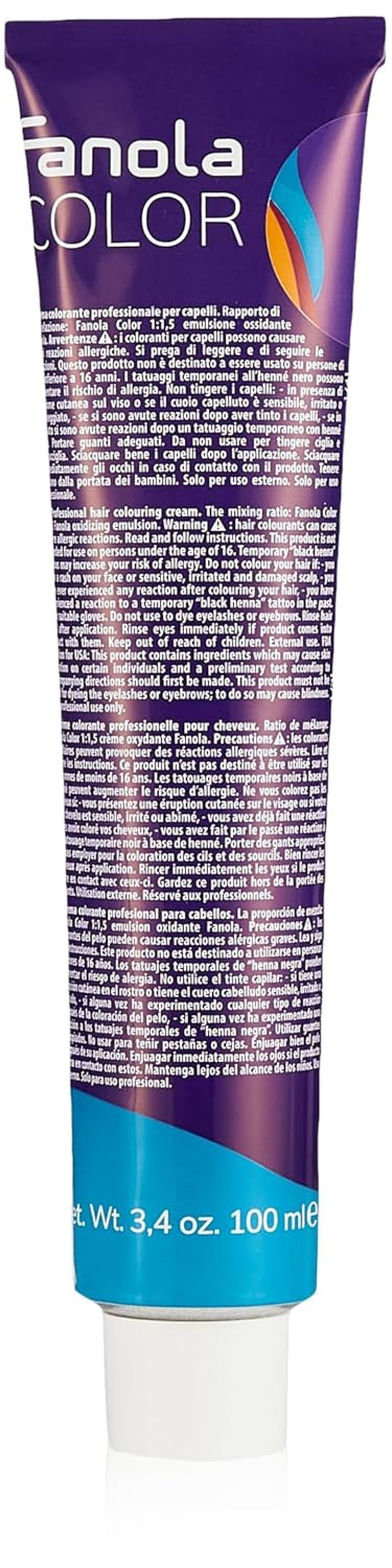 Fanola crema colore Barvicí krém 7.0 Blond, 100 ml