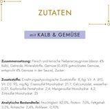 Gurmánské zlaté jemné sousta v zeleninové omáčce Telecí a zeleninové mokré krmivo pro kočky Balení po 12 kusech (12 x 85 g)