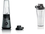Bosch Mini-stojanový mixér Vitapower Serie 2 MMB2111S, vysokorychlostní mixér, Bis Zu 40 000 ot./min., Tritan Togo-Flasche 0,6 l, Trinkdeckel, Bruchsicher, Spülmasch.Geeignete Teile, 450W, Kuchyně SilbertyberShop-SchwarzF značky Silbertyber-SchwarzF