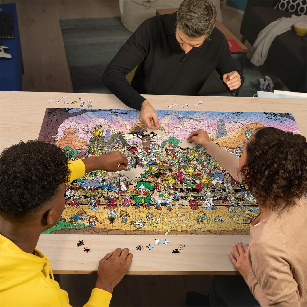 Ravensburger - Puzzle pro dospělé - Puzzle 3000 dílků - Universe of Asterix - Dospělí a děti od 14 let - Vysoce kvalitní puzzle vyrobené v Evropě - Komiksové postavičky - 14981 Puzzle Naty Shop