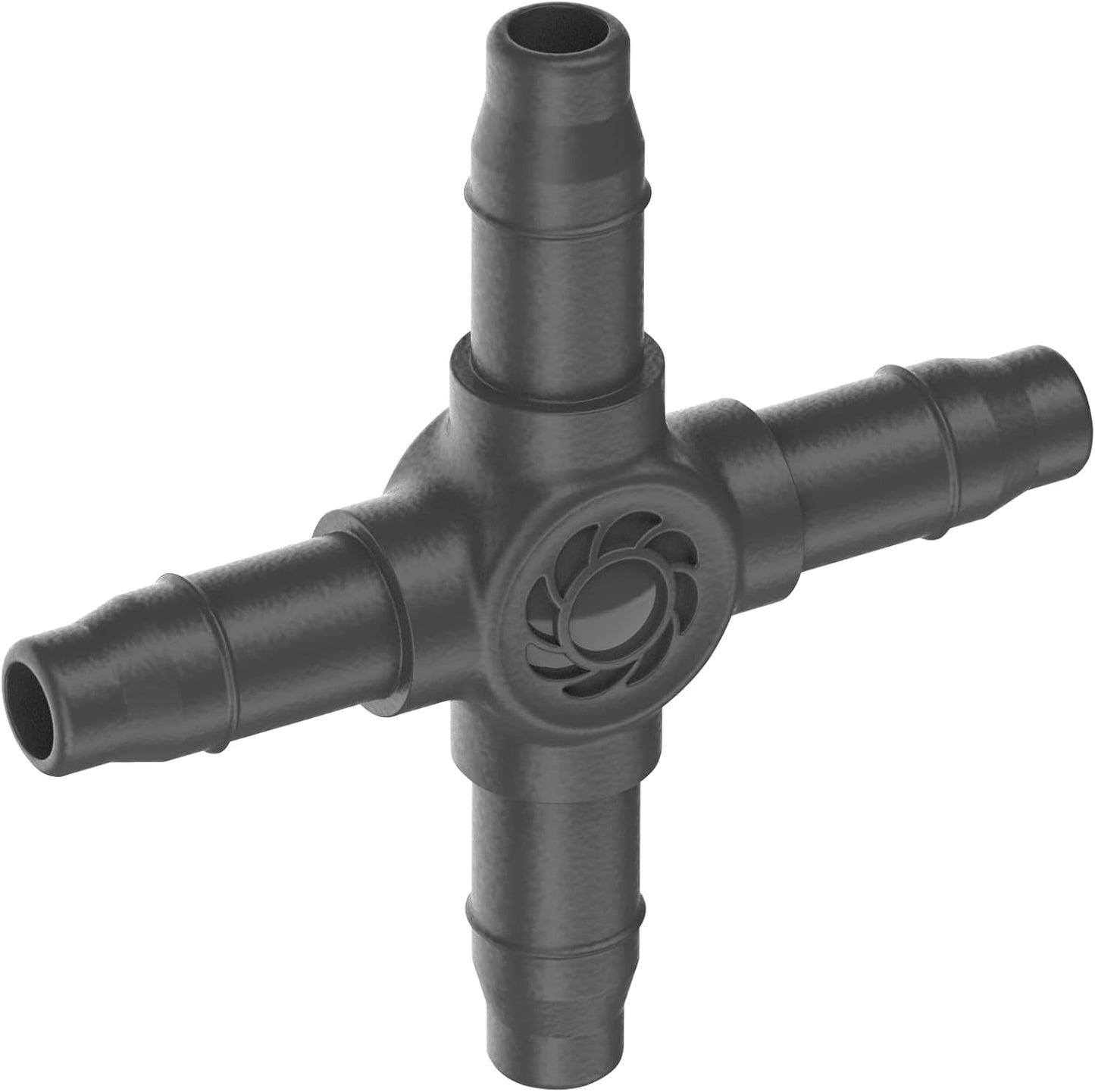 Gardena Micro-Drip-System - Křížové připojení 4,6 mm (3/16 palce): Příslušenství pro odbočné rozvody a odkapávací potrubí, instalace bez zauzlování s technologií Easy & Flexible (13214-20)