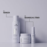 Schwarzkopf Professional BLONDME Bond Repair Purple Mask Maska pro chladné vlasy Neutralizuje žluté tóny pro barvené, odbarvené a světlé vlasy Hloubkové kondicionování a posílení 200 ml Maska na vlasy Naty Shop