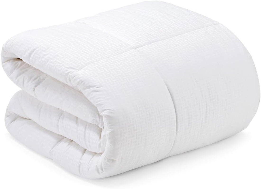 San Carlos Ibón Quilt, bílá Para Cama De 135 Bílé přikrývky a přikrývky Naty Shop Para Cama De 135