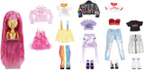 Rainbow High 571049 Fashion Studio - Exkluzivní panenka s oblečením, doplňky a 2 lesklými parukami - Vytvořte více než 300 outfitů!