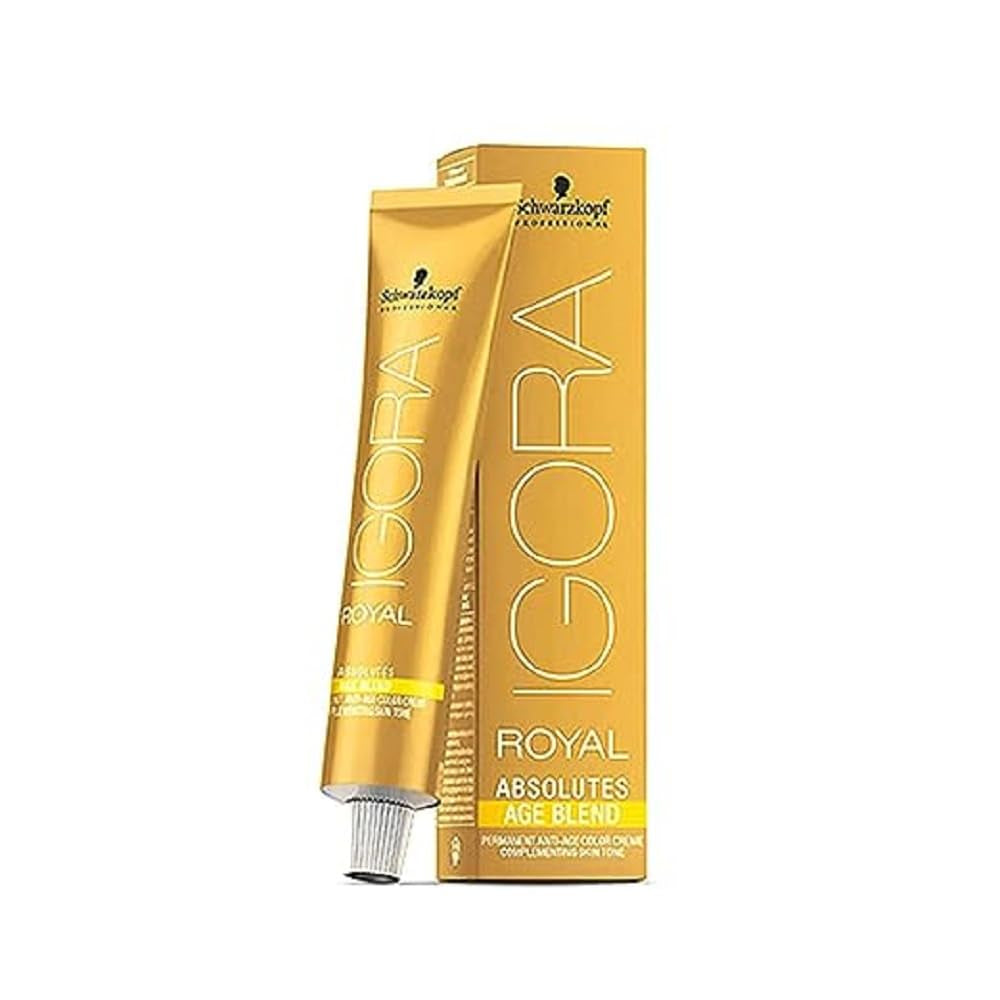 Igora Royal Absolute Age Blend barva na vlasy, 7-560 středně zlatá čokoládová blond, 60 ml Barva na vlasy Naty Shop 7-560 středně zlatá čokoládová blond 60 Ml (1 balení)