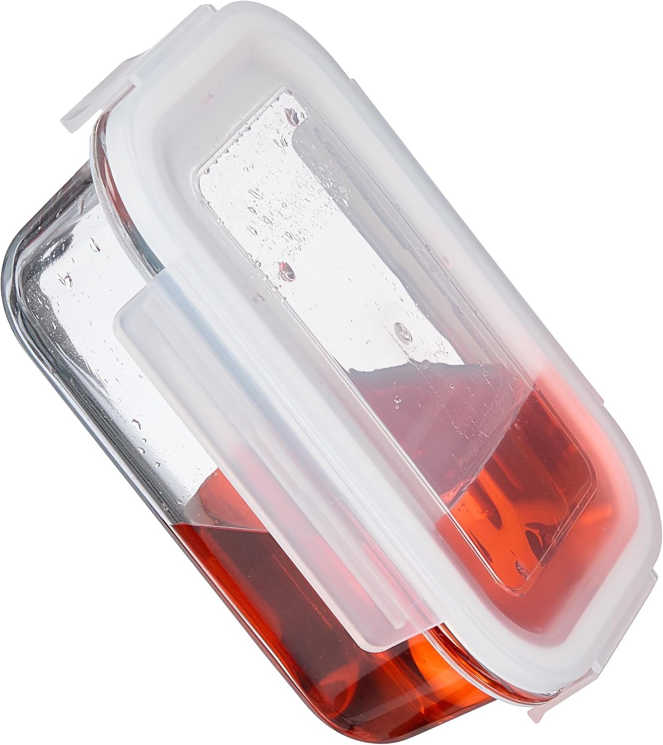 Relaxdays skleněné dózy s víčkem, sada 6 ks, 370 ml, dózy na potraviny, plastové víko, vzduchotěsné, skleněná dóza, průhledné dózy na potraviny Naty Shop