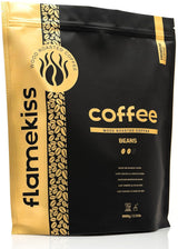 Kávová zrna 1 kg – vysoce kvalitní espresso Arabica a Robusta, ručně pražené na dřevěném ohni pro bohatý a aromatický zážitek z celé kávy