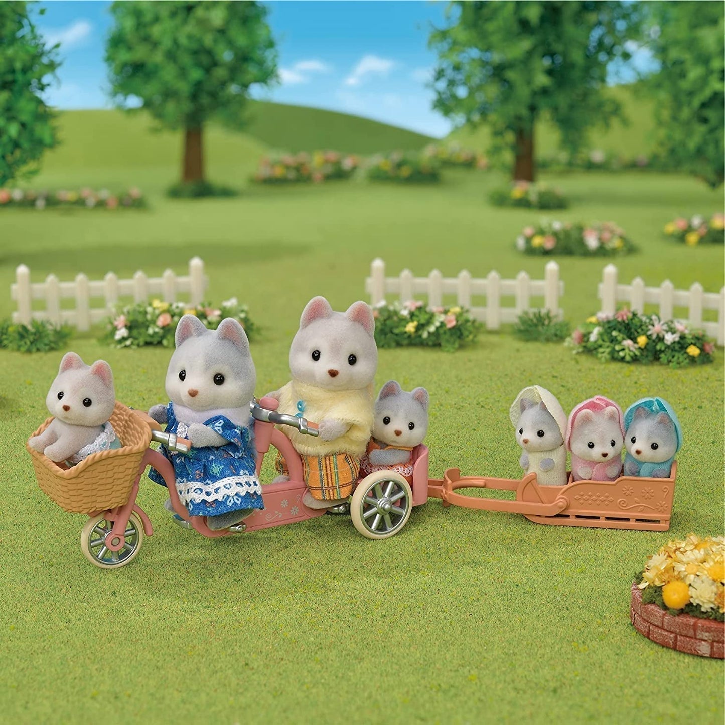 Panenky Sylvanian Families L5636 Husky Family Naty Shop