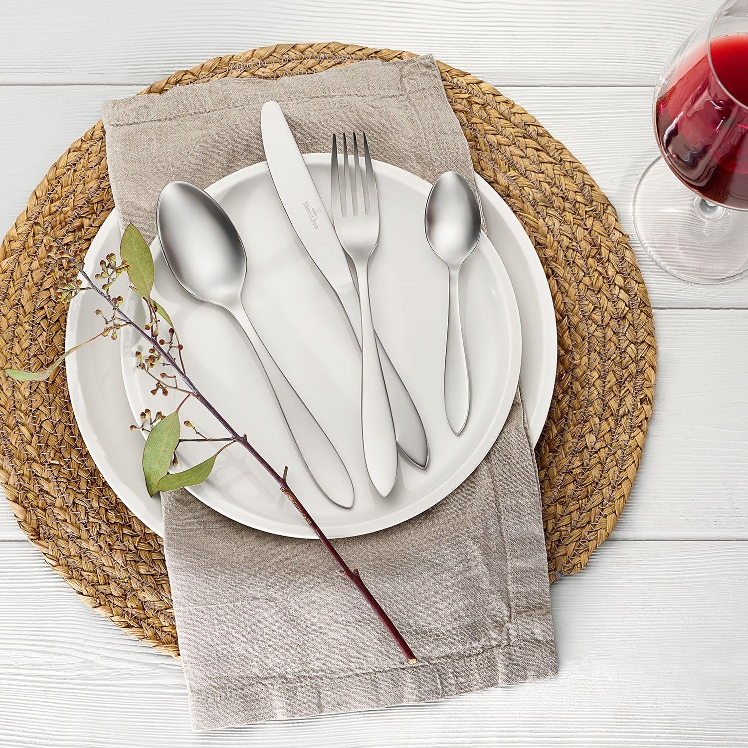 Villeroy And Boch Arthur Příbory na 6, 24 kusů, nerez Kitchen Naty Shop