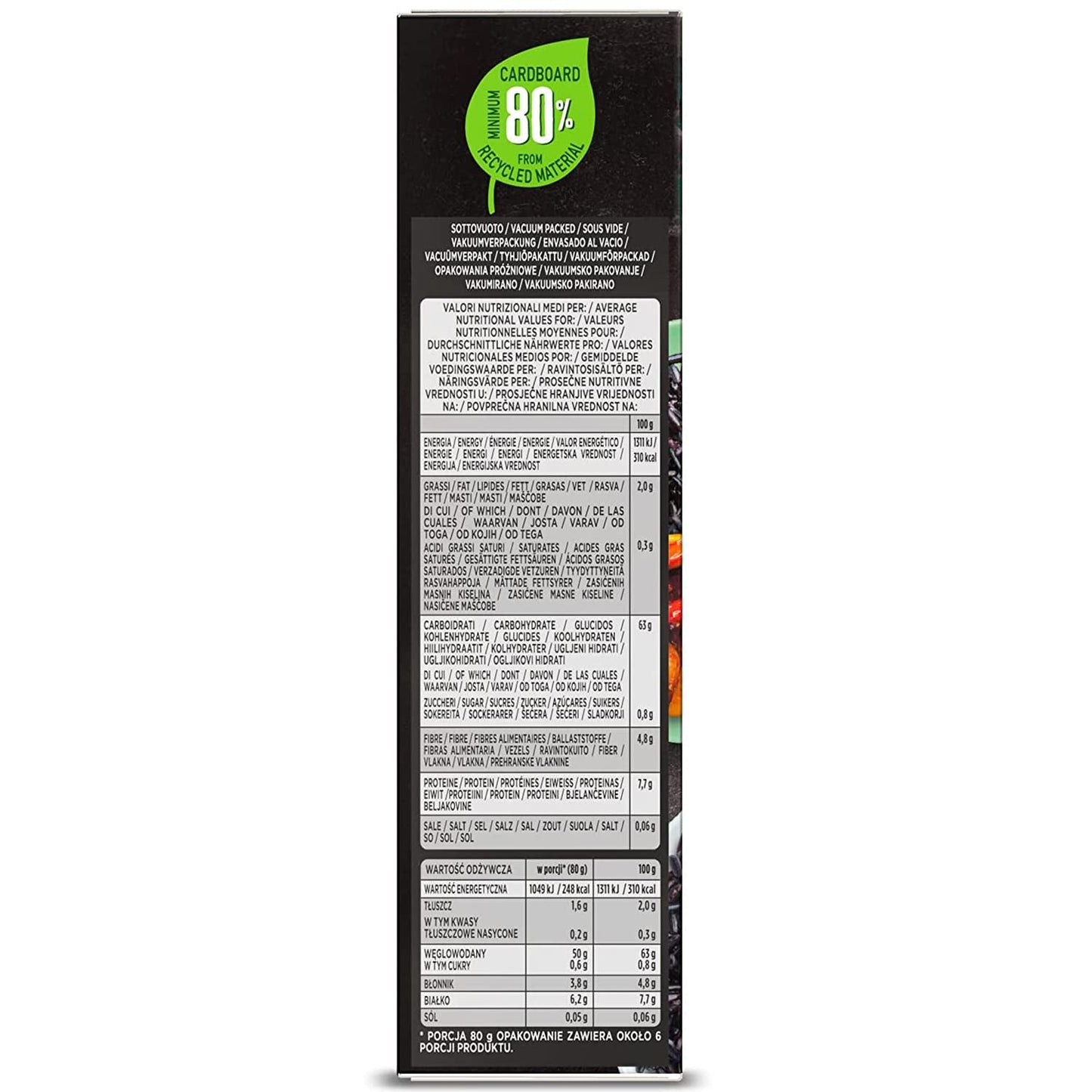 Scotti Black celozrnná rýže Riso Nero Venere 500 g