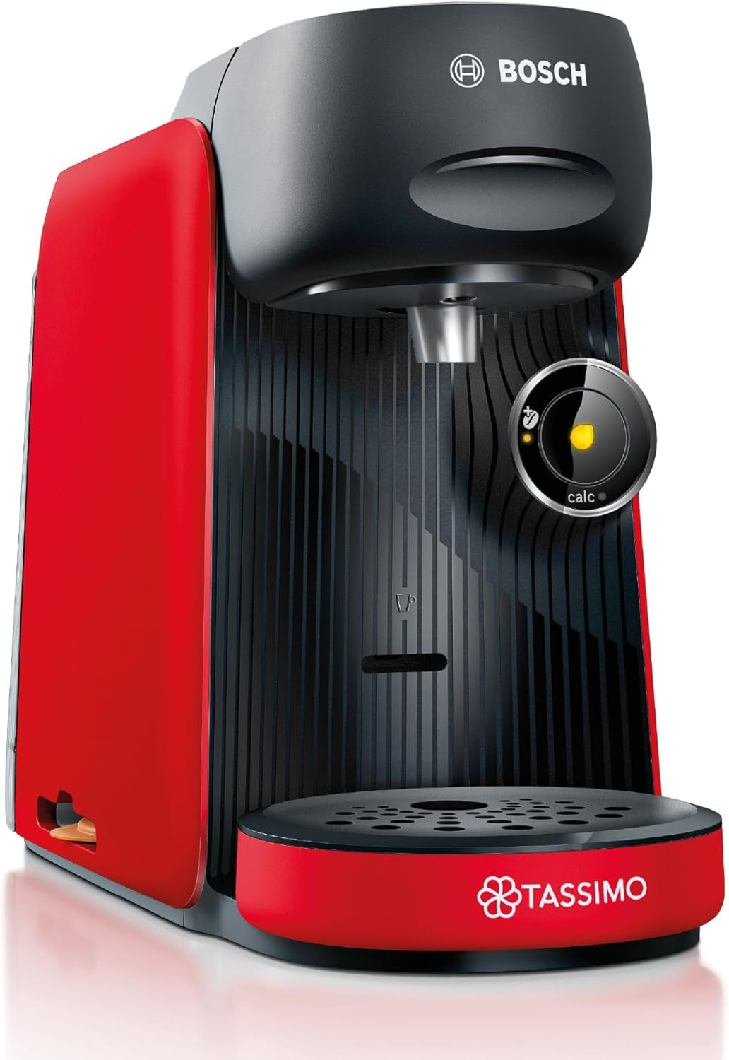 Bosch Tassimo finesse espresso na kapsle TAS162E, 70 nápojů, intenzivnější káva stisknutím tlačítka, automatické vypínání, udržitelné, perfektní dávkování, 1400 W, černá/černá