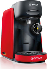 Bosch Tassimo finesse espresso na kapsle TAS162E, 70 nápojů, intenzivnější káva stisknutím tlačítka, automatické vypínání, udržitelné, perfektní dávkování, 1400 W, černá/černá