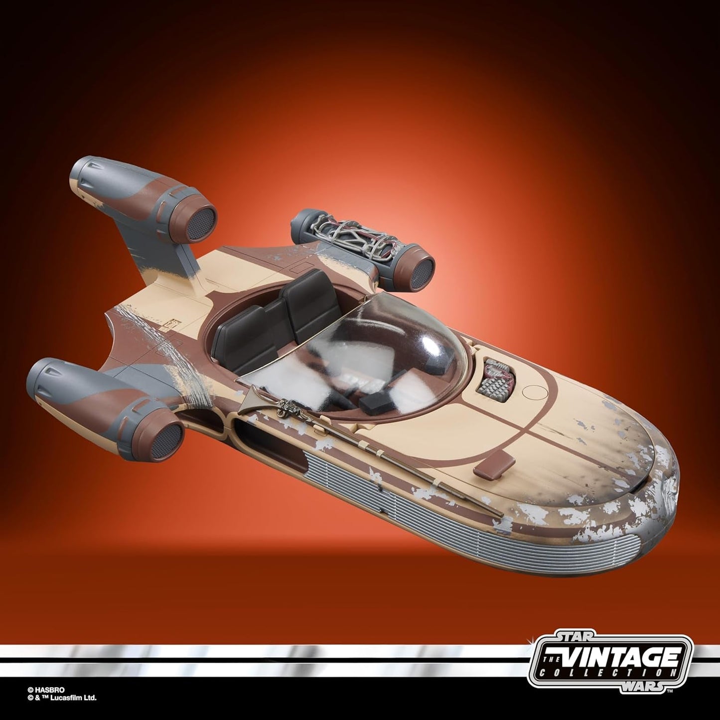 Star Wars Vintage kolekce Landspeeder a Luke Skywalker, Akční figurka a vozidlo Star Wars: Nová naděje, 9,5 cm akční figurky Naty Shop