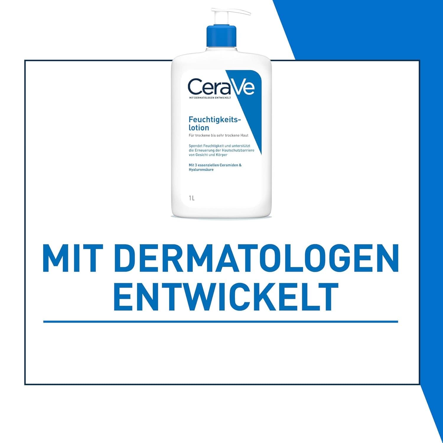 Cerave Hydratační mléko na tělo a obličej, 1 litr Kosmetika a kosmetika Naty Shop