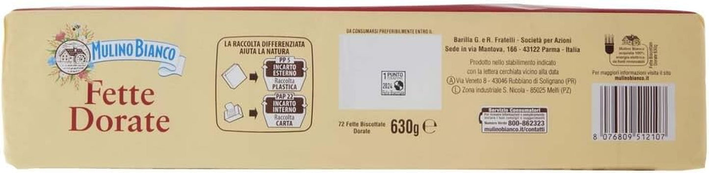 , Tučný biscottate Golden - 630 gr