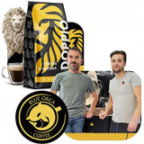Doppio Cream & Flavor 1KG | Kávová zrna 80% Arabica a 20% Robusta | s tóny kakaa, ořechů a karamelu | Čerstvé a středně propečené, nízká kyselost | na espresso | Modrá káva Orca