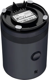 WMF Küchenminis Smoothie-To-Go, Mini stojanový mixér Mit Zwei Mix-/Trinkbehältern 0,6L, Mixér Hochleistungsmixer 300 W, Edelstahl Matt, Schwarz Kitchen Naty Shop
