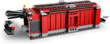 LEGO City vrakoviště s auty - hračka s lisem na šrot a jeřábem, 2 autíčka, 4 fungující minifigurky a kancelářská budova - narozeninové dárky pro chlapce a dívky od 8 let 60472 Stavebnice Besuche den LEGO-Store