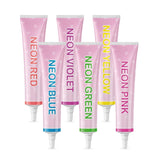 Goodbake Neonlebensmittelfarben 6 Farben Set – Intensive Lebensmittelfarbe – Lebensmittelfarbpaste – Zum Einfärben Von Torten, Fondant, Buttercreme Uvm. – 100% Vegan Naty Shop