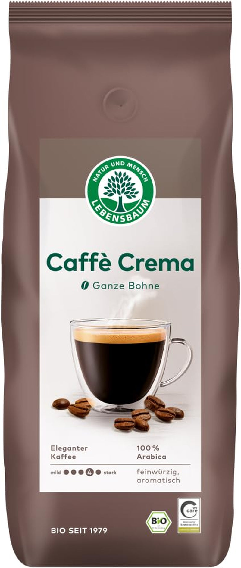 Caffè Crema, celá zrna 6 x 1000 g