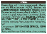 Nestlé Gingerbread, lahodná a křupavá svačina s příchutí perníku, politá mléčnou čokoládou a zjemněná ozdobnými proužky hořké čokolády, balení 4 ks (1 x 115 g)
