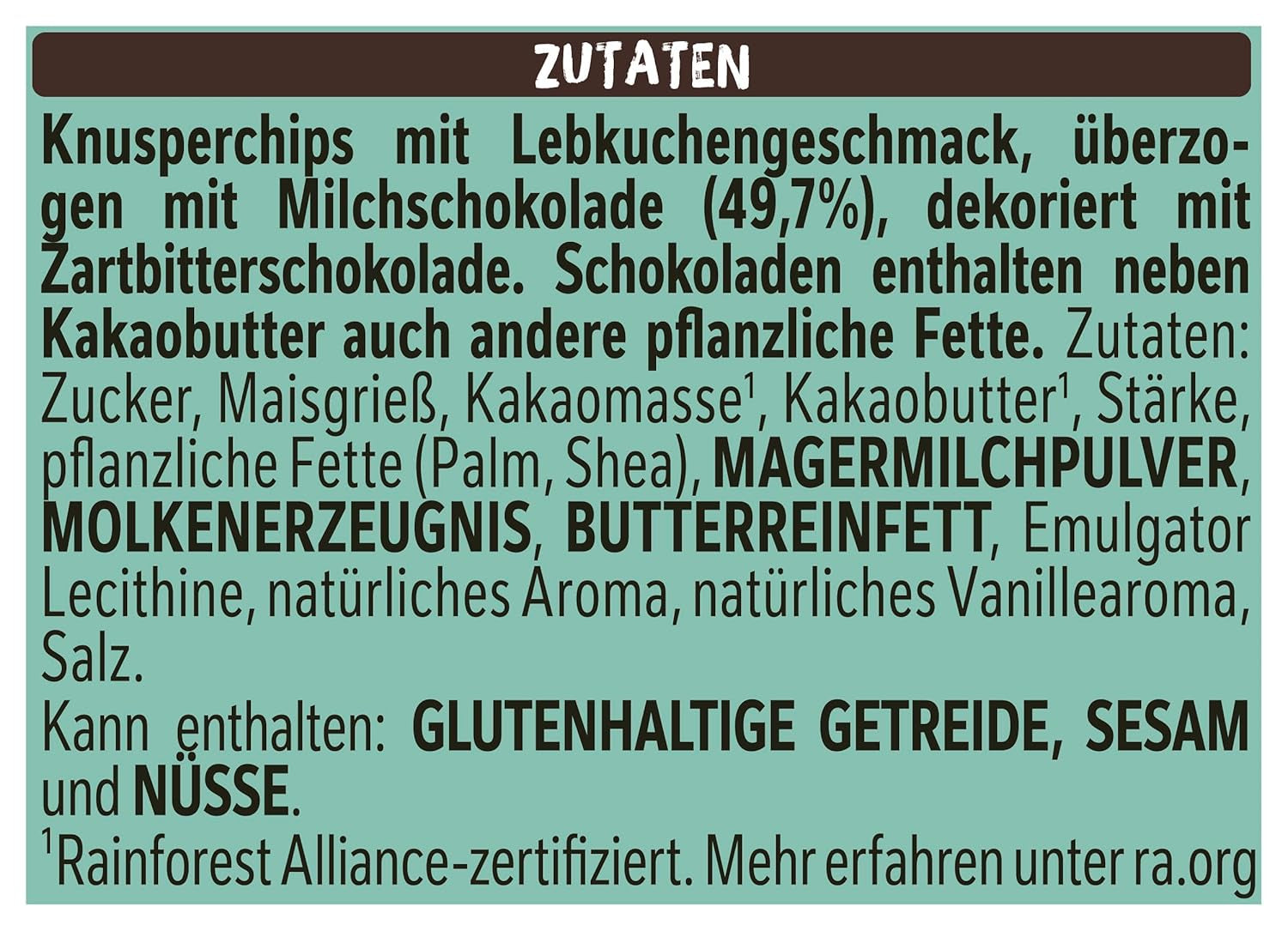 Nestlé Gingerbread, lahodná a křupavá svačina s příchutí perníku, politá mléčnou čokoládou a zjemněná ozdobnými proužky hořké čokolády, balení 4 ks (1 x 115 g)