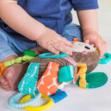 Kočárek Bright Starts Toy Sloth - s chrastítkem, zrcátkem a smyčkami Taggie Hračky pro miminka Naty Shop