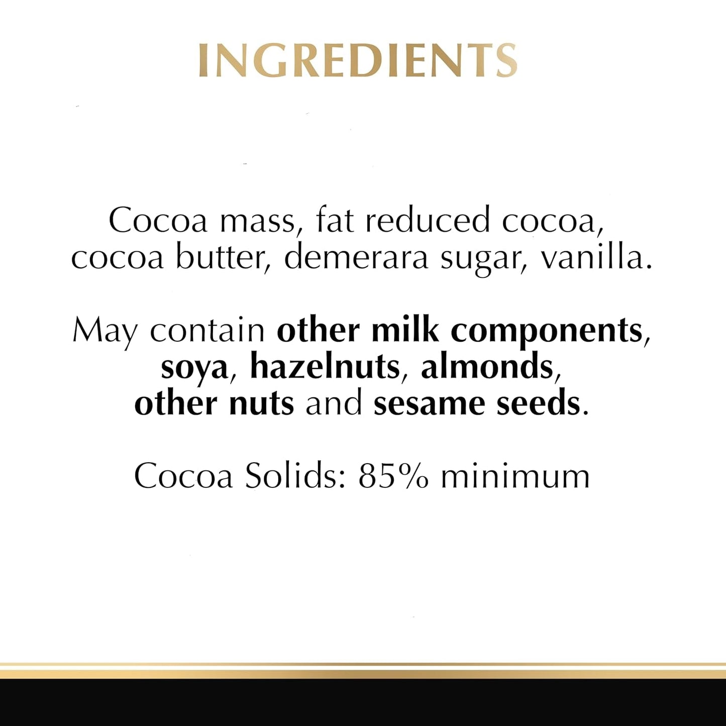 Lindt Čokoláda | Tyčinka EXCELLENCE 85% kakaa | 100 g | Extra tmavá čokoláda | Veganská čokoládová tyčinka