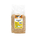 Bio italský bulgur 5 kg, celozrnná pšenice, tvrdá pšenice, drcená pšenice, ideální pro přípravu tabbouleh a orientálních jídel, praktický formát