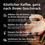 Automatický espresso kávovar PHILIPS řady 2200 - 2 kávové speciality, dotykový displej, klasický napěňovač mléka, keramický mlýnek, matná černá (EP2220/10)