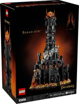 LEGO Icons Pán prstenů: Stavebnice pro dospělé Barad-Door se Sauronem, Gothmogem, Orkem, Frodem, Samem a Glumem Minifigurky Filmové upomínkové předměty Fanoušek Sběratelské 10333 stavebnic Beuche den LEGO-Store