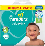 Plenky Pampers 81657566 Baby-Dry Pants, bílé