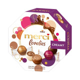 Merci Lovelies Creamy – 185 gramů – Pralinková směs s čokoládovými specialitami Naty Shop Creamy
