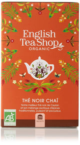ETS - Chai Black Tea, Naturland BIO, 20 čajových sáčků (balení po 2)