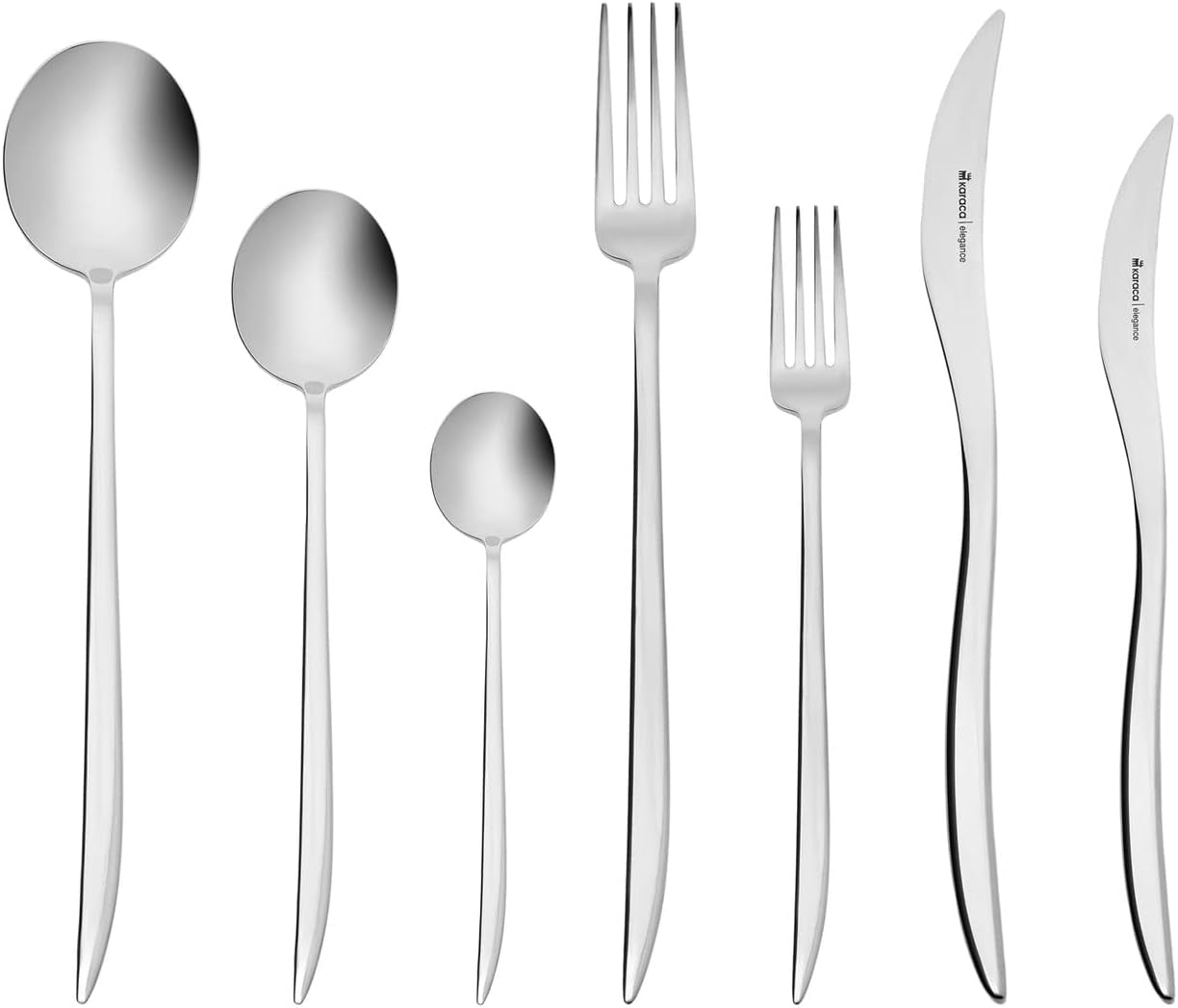 Karaca Amour, sada 84 ks příborů pro 12 osob Kitchen Naty Shop