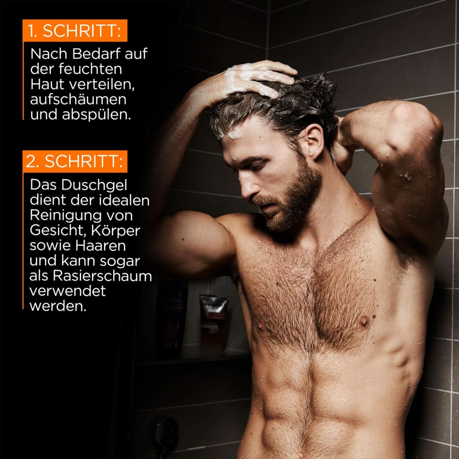 L'Oréal Men Expert XXXL Sprchový gel a šampon pro muže, 1 litr Naty Shop