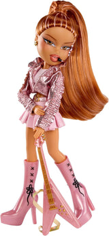 BRATZ Pop Starz Yasmin – Módní panenka se sběratelským kouzlem, oblečením a hudebními doplňky