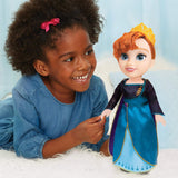 Disney Frozen 2 Anna Doll – 35 cm vysoká polohovatelná panenka v ikonických módních šatech s erbem Arendelle a diadémem pro větší zábavu, pro dívky od 3 let.