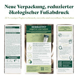 Permanentní gel na barvu vlasů 6N tmavá blond - 170 ml I Bez amoniaku, 100% krytí šedivých vlasů I Testováno na citlivé pokožce, s 8 rostlinnými výtažky Barva na vlasy Naty Shop
