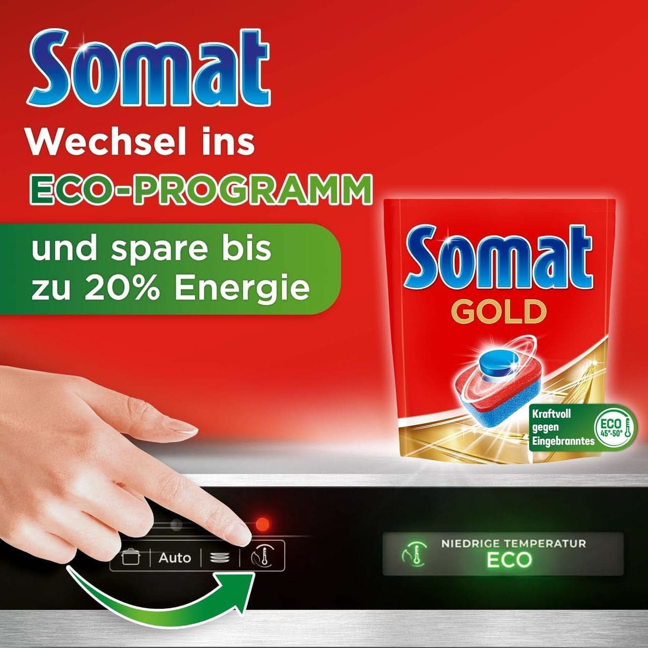 Kartičky do myčky Somat Gold (105 karet) Kuchyňské čisticí prostředky Naty Shop